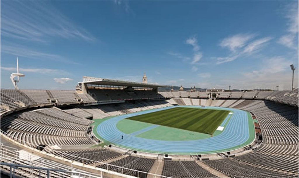 Un estadio moderno