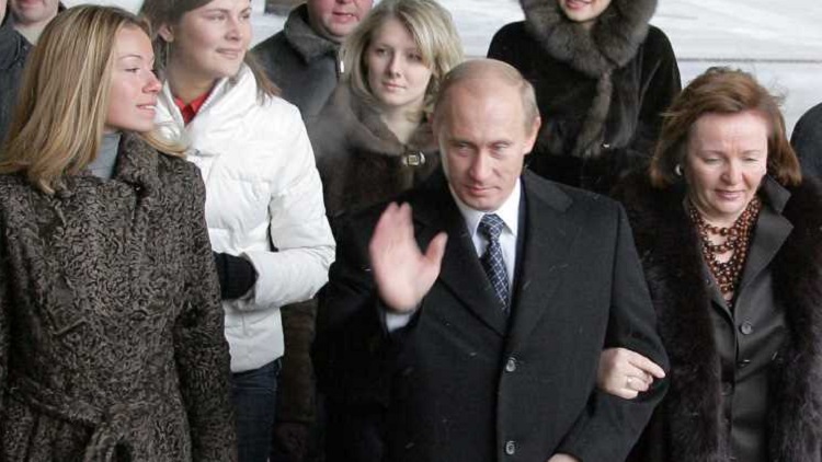 Datos sobre las misteriosas hijas de Vladimir Putin