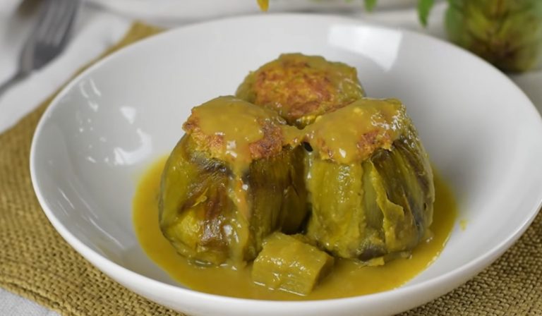 Estas alcachofas rellenas de carne te gustarán más que las berenjenas