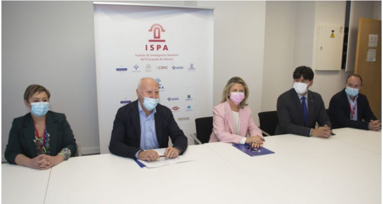 Gilead y Finba firman un convenio de colaboración para el fomento de la I+D en salud en Asturias