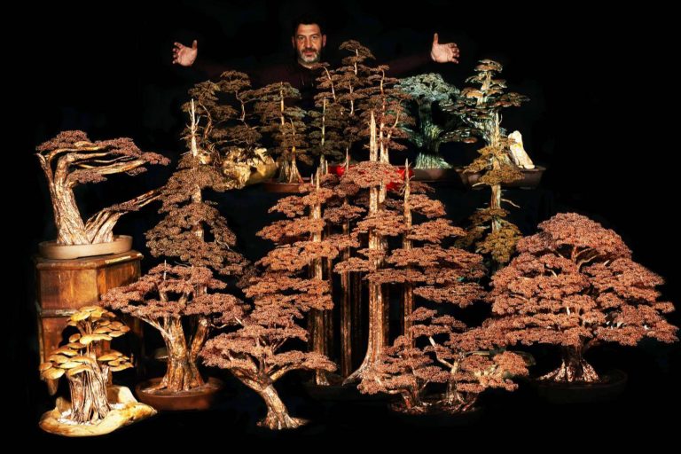 Unir la estética del arte con la magia de la naturaleza, con el artista Javier Badiola