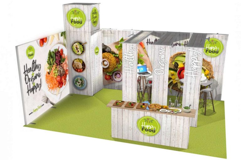 Stands sostenibles para ferias y eventos