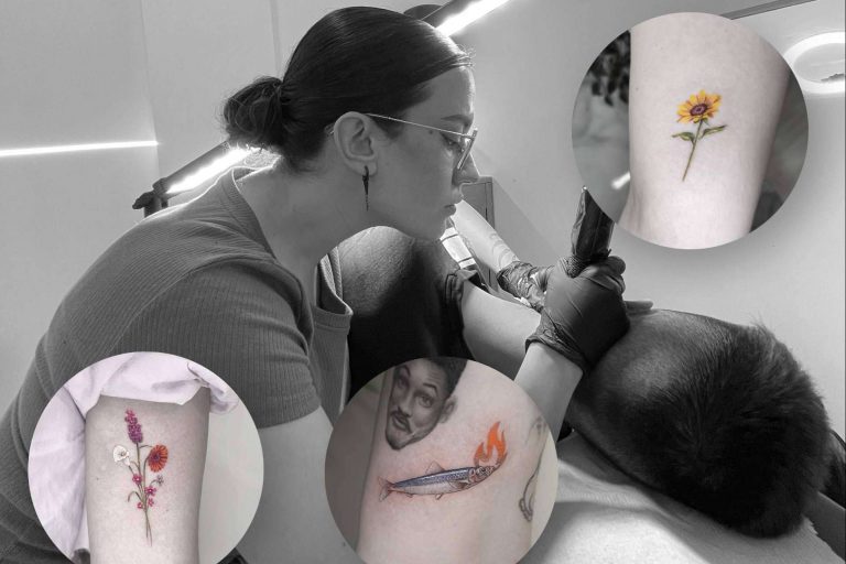 El microrrealismo a color es la especialidad de Losie Tattoo