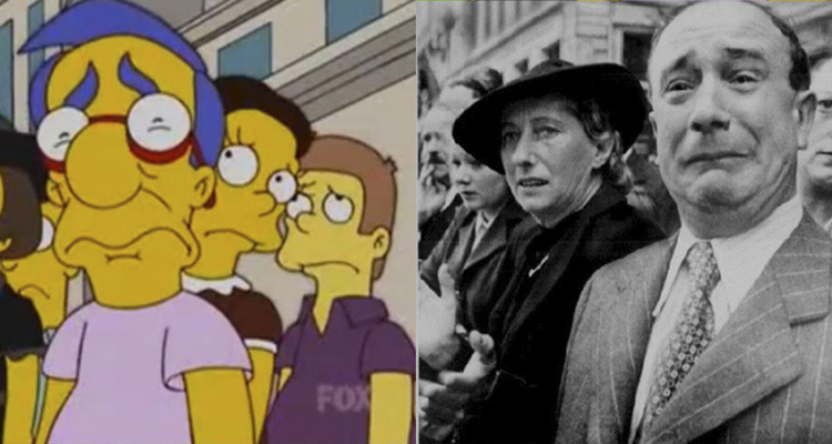Comparaciones espectaculares de Los Simpsons