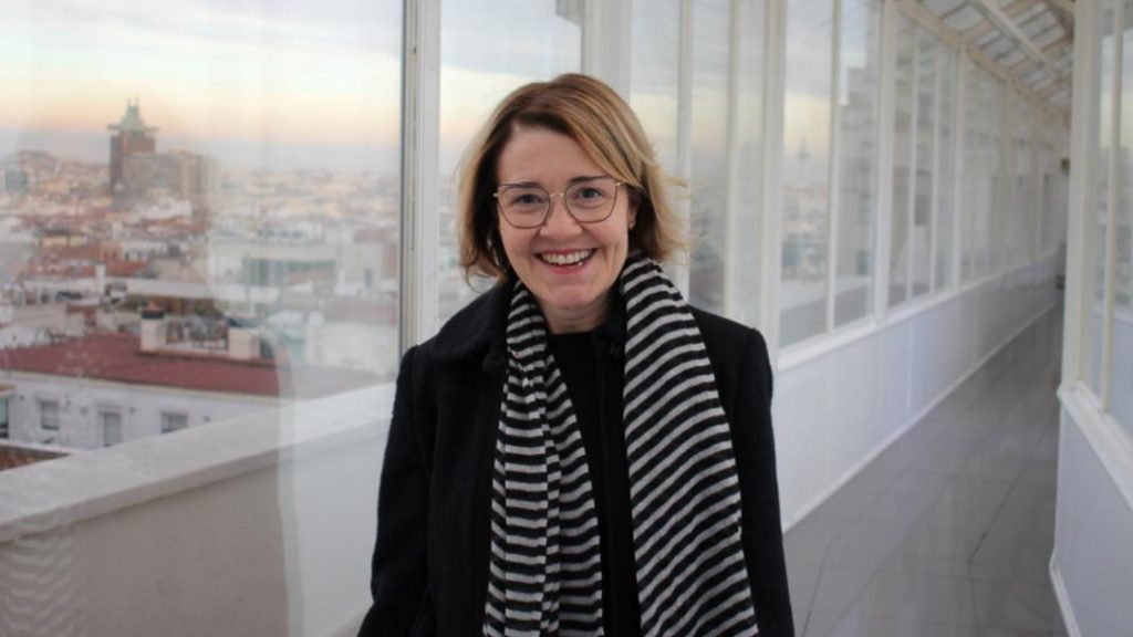 María Pujalte interpretaba a Mamen Tébar