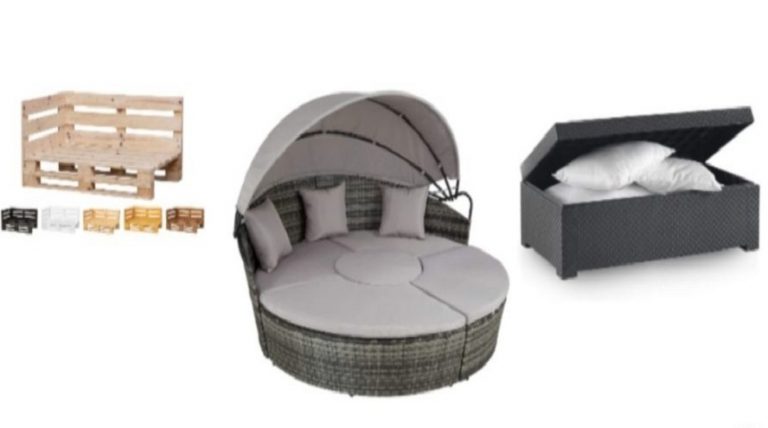 Muebles de jardín asequibles en Amazon para decorar tu jardín sin rascarte el bolsillo