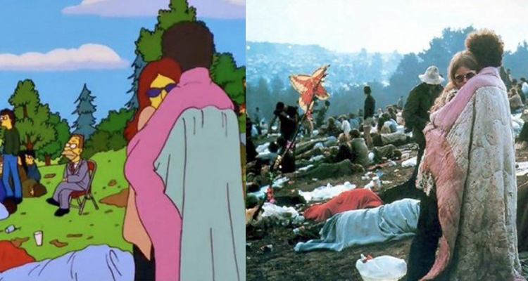 Comparaciones espectaculares de Los Simpsons