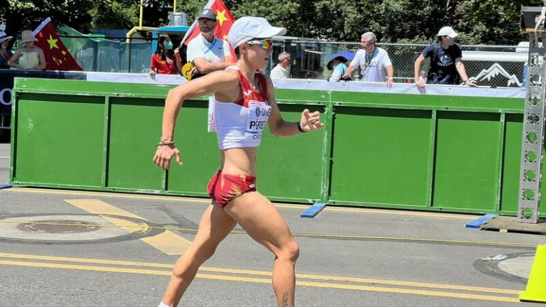María Pérez, descalificada en los 20 km marcha del Mundial
