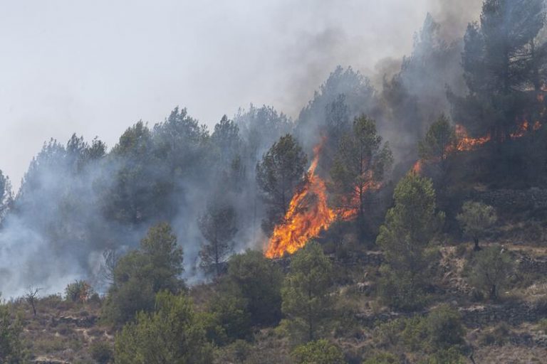 Cataluña cierra 11 sierras por riesgo de incendios hasta el lunes