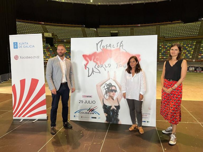 Rosalía actuará ante casi 9.000 personas en A Coruña, su único concierto en Galicia