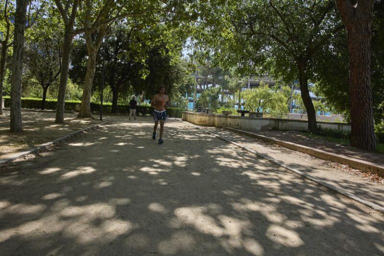 El Retiro y ocho parques de Madrid en alerta naranja por fuerte viento