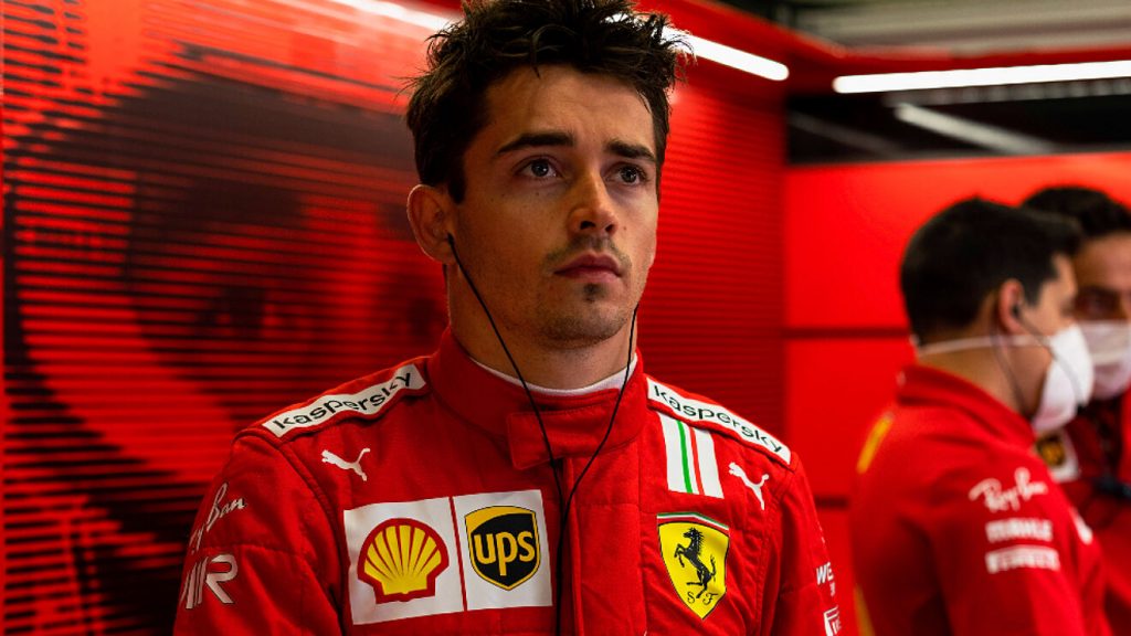 Leclerc bajo presión Ferrari