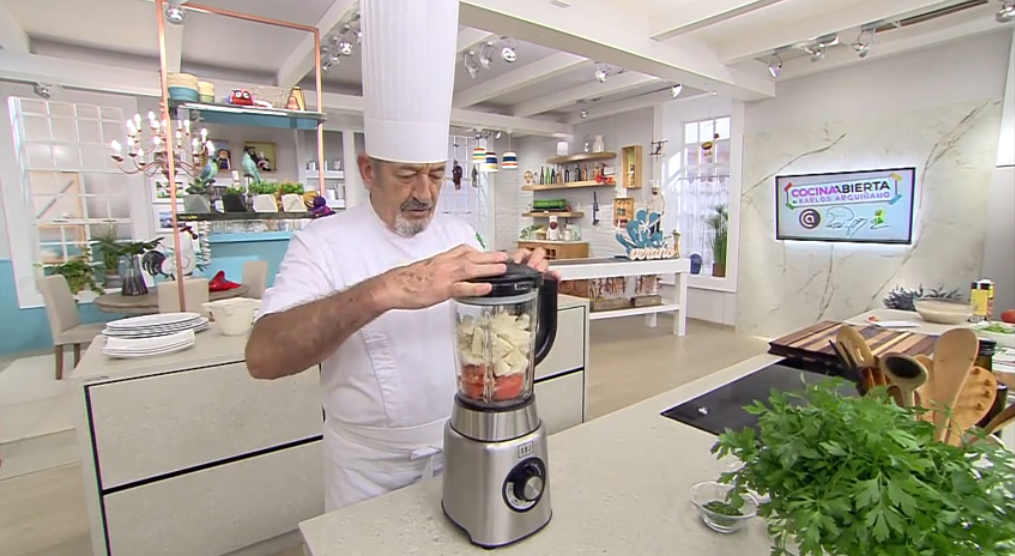 El salmorejo de 3 minutos que hace Arguiñano en un pis pas