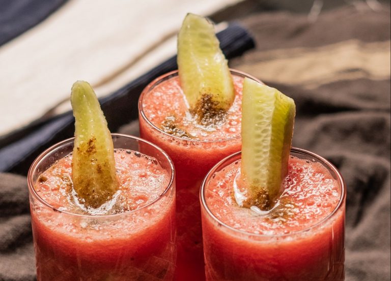 Gazpacho de sandía, la receta fría alternativa al de tomate