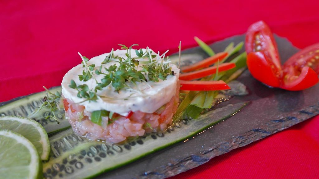 Gipsy Chef prepara el tartar de langostinos más rápido y fácil de hacer