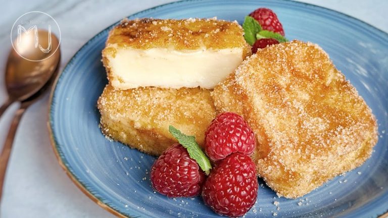 La receta de leche frita que triunfa en Instagram: es  cremosa, fácil y con sabor a las de siempre