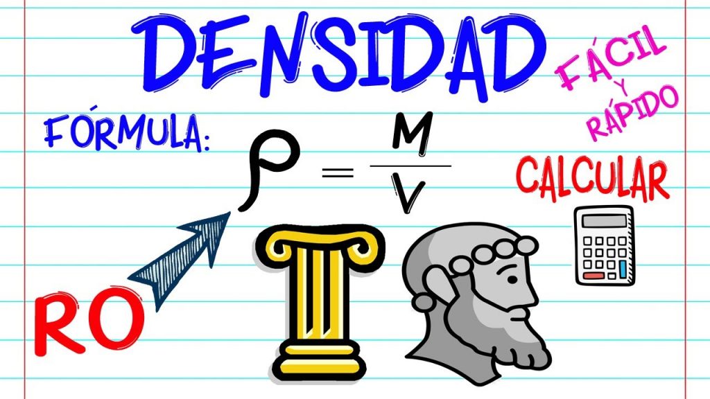 ¿Cómo se mide la densidad?