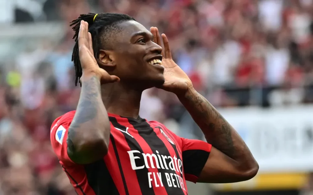 Rafael Leão, en la mira del Santiago Bernabéu 