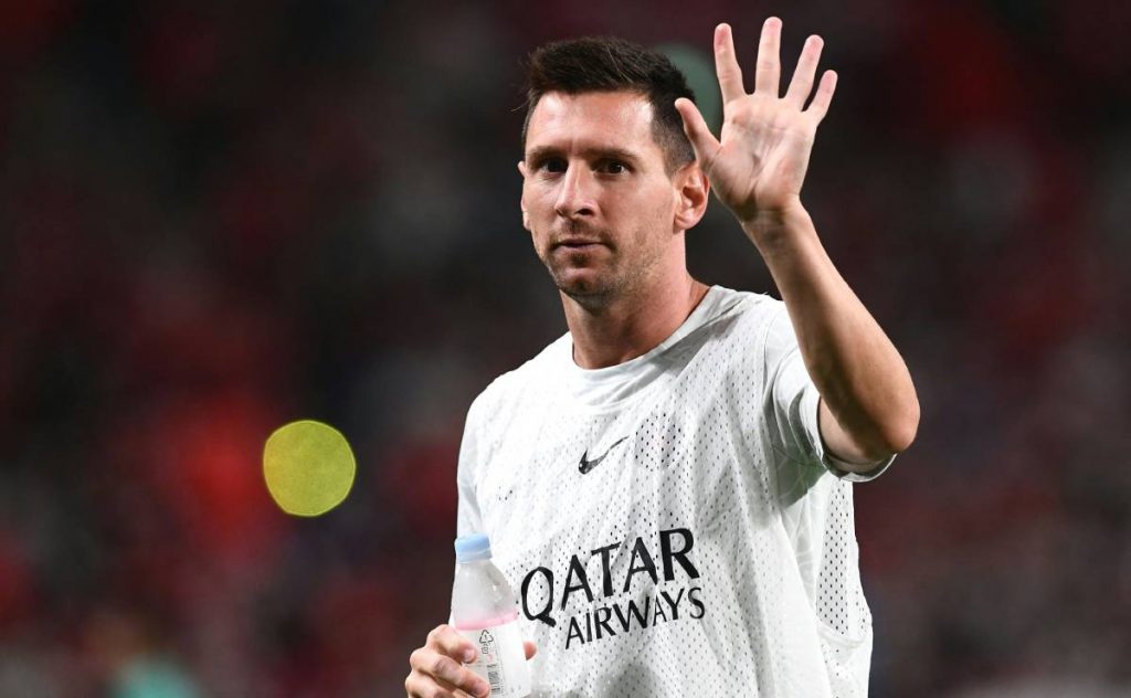 Una patada muy fuerte, según Messi 