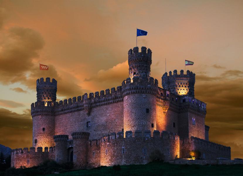 Pueblos con castillos: Manzanares el Real