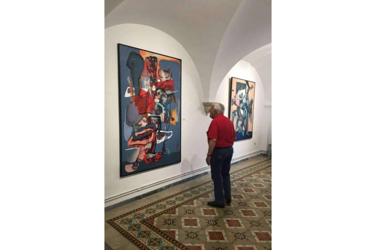 La exposición de Carlos Muñoz-Vargas en la Fundación Museo VanderLinde en Montánchez (Cáceres)