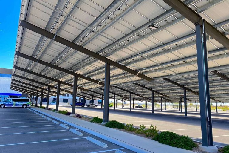 Ahora es más accesible el autoconsumo fotovoltaico en marquesina, con SpotiCharge