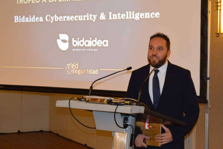 'Mejor empresa de ciberseguridad del año', el premio ganado y recogido por Mikel Rufián