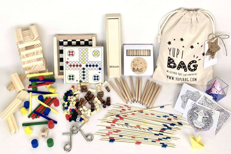 Como alternativa a las pantallas, se puede regalar a los más pequeños una YupiBag en los eventos