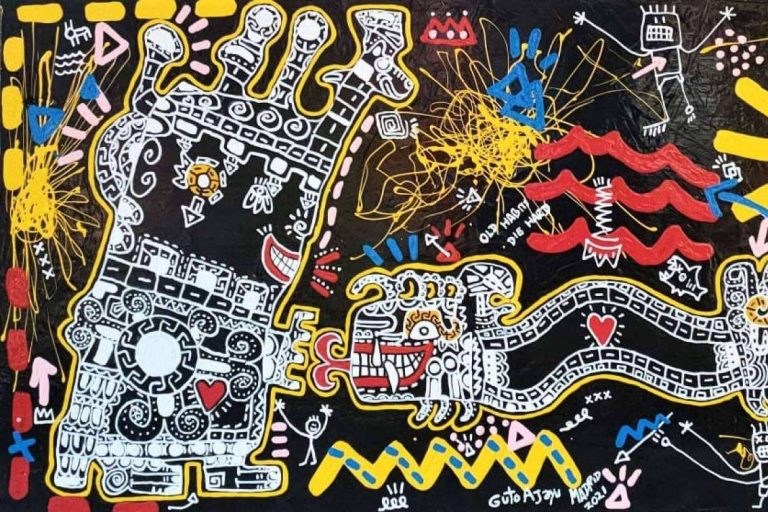 Guto Ajayu, el artista que combina el arte tradicional con el arte actual
