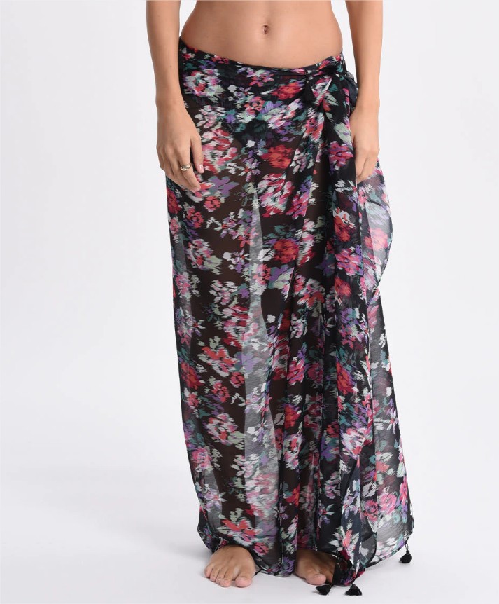 pareo estampado floral