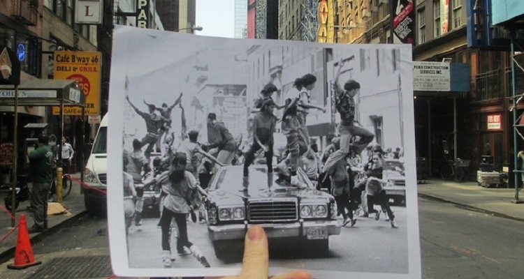 Fotos de tus películas favoritas superpuestas en el mismo escenario del mundo real