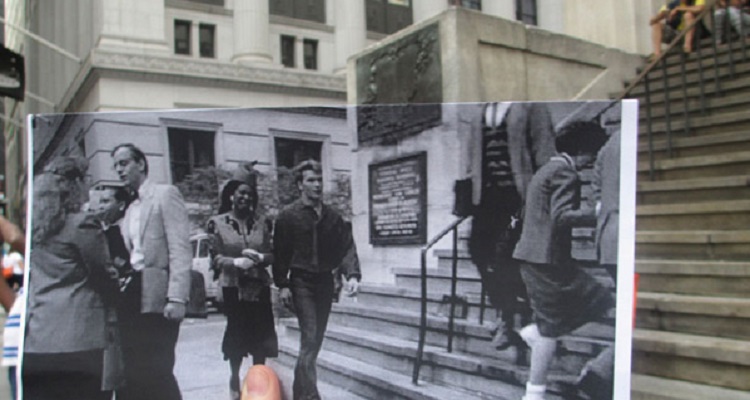 Fotos de tus películas favoritas superpuestas en el mismo escenario del mundo real