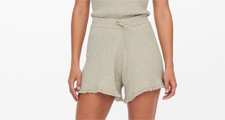 short de punto only el corte ingles