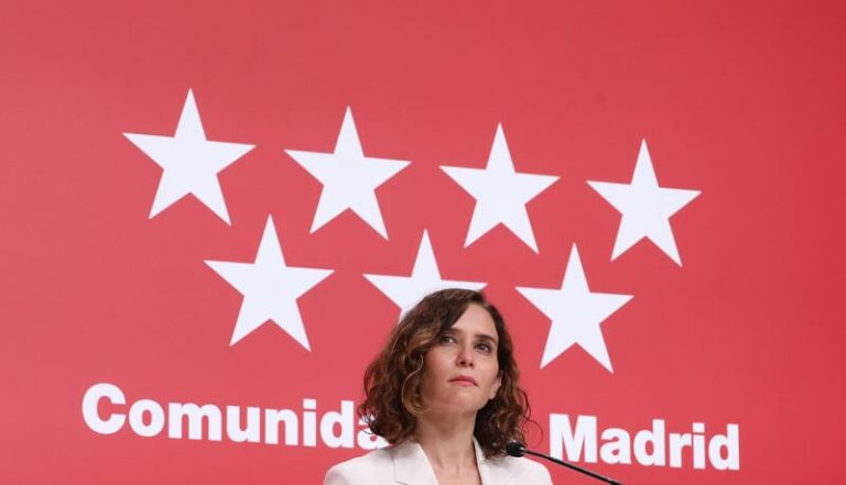 Ayuso lamenta que mañana 