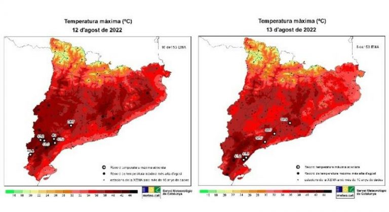 Cataluña vive una primera quincena de agosto 