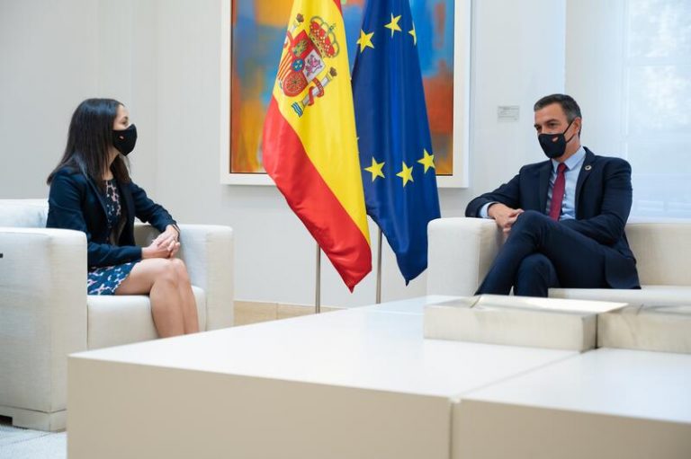 Arrimadas pedirá a Sánchez 