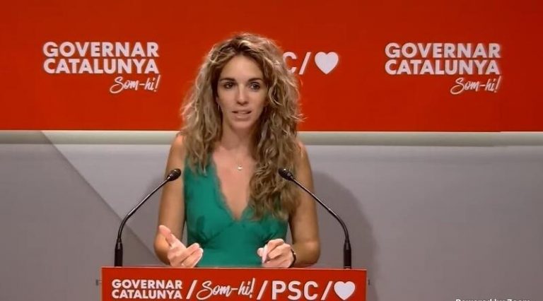 El PSC insiste a ERC y Junts en solucionar la sustitución de Borrás antes del 15 de septiembre