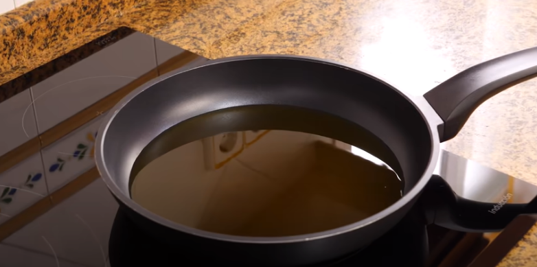 aceite caliente