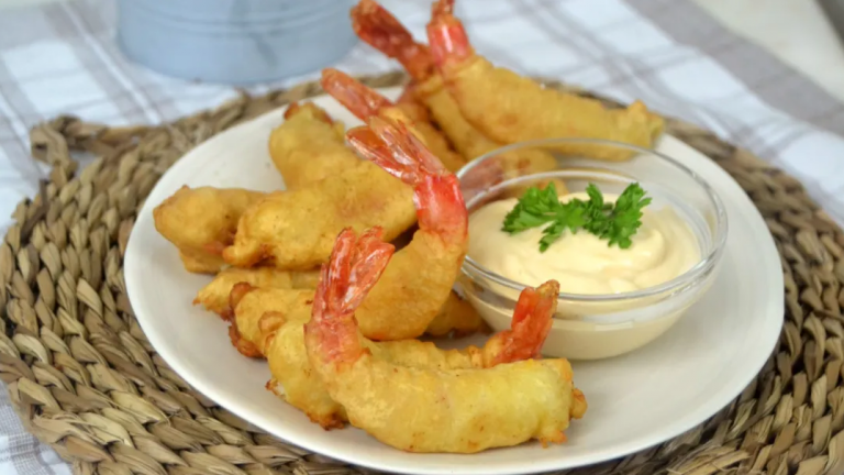 Gambas a la gabardina: el truco para que te queden perfectas