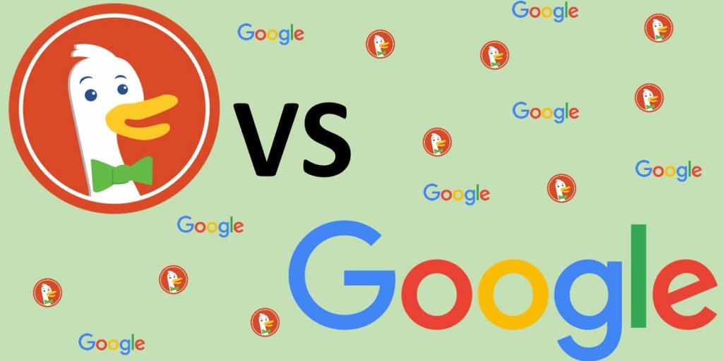 ¿Cuáles son las diferencias generales entre Google y DuckDuckGo?
