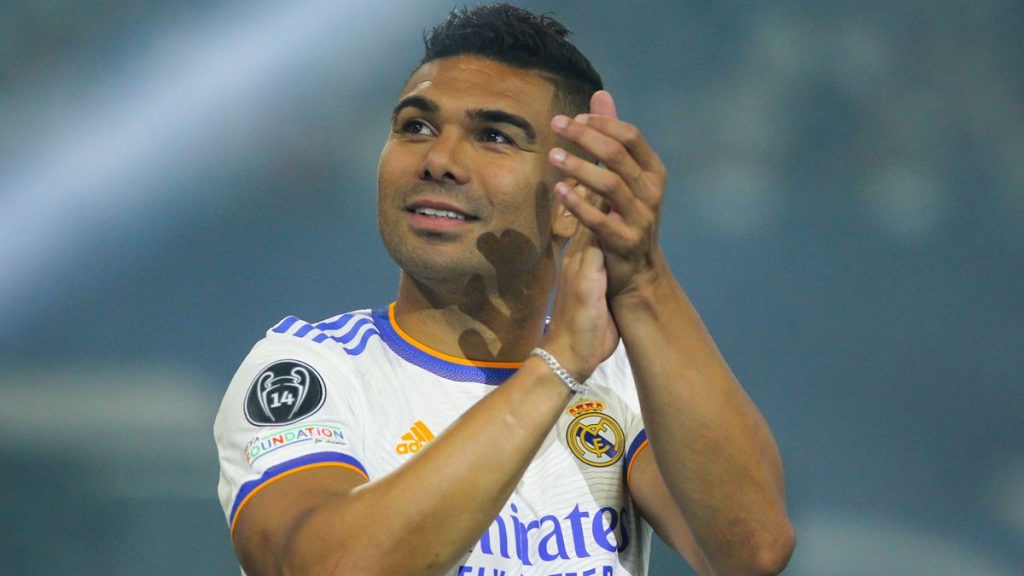 Casemiro, uno de los más top del conjunto merengue