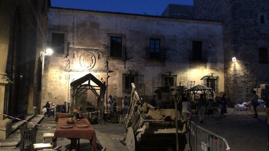 El casco histórico de Cáceres