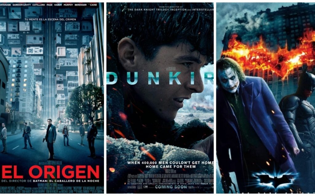 ¿Cuáles son las obras de Christopher Nolan?