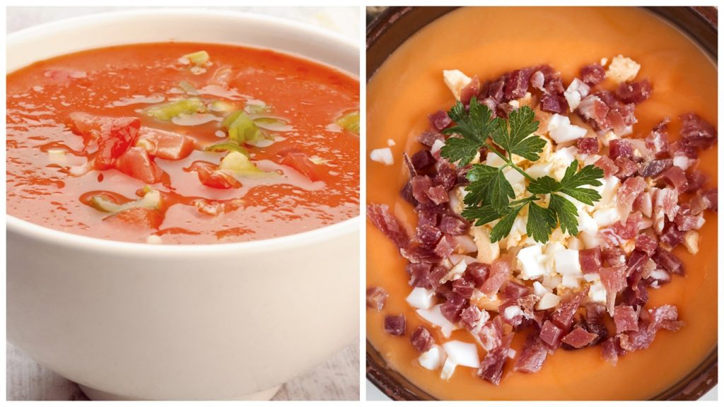 ¿Salmorejo o gazpacho?
