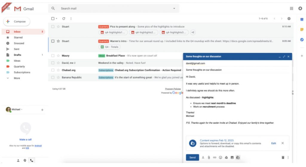 La línea del asunto le parece engañosa a Gmail o se encuentra en los filtros de spam de tu cuenta