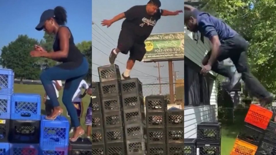 El Blackout Challenge y otros retos de TikTok que pueden matarte 36 Las cajas de leche, otro de los retos peligrosos de TikTok