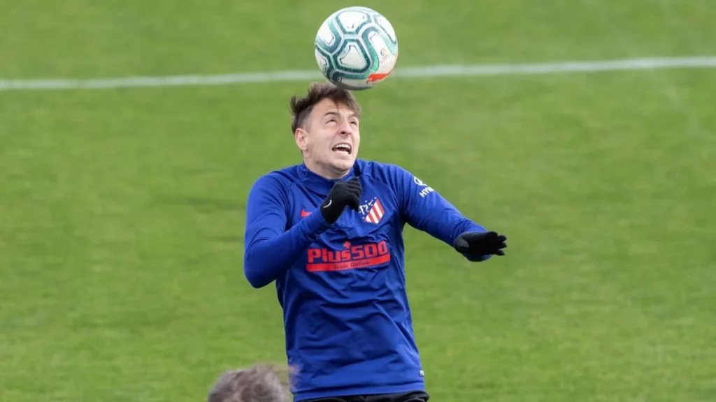 Le quedaba un año de contrato en el Atlético de Madrid 