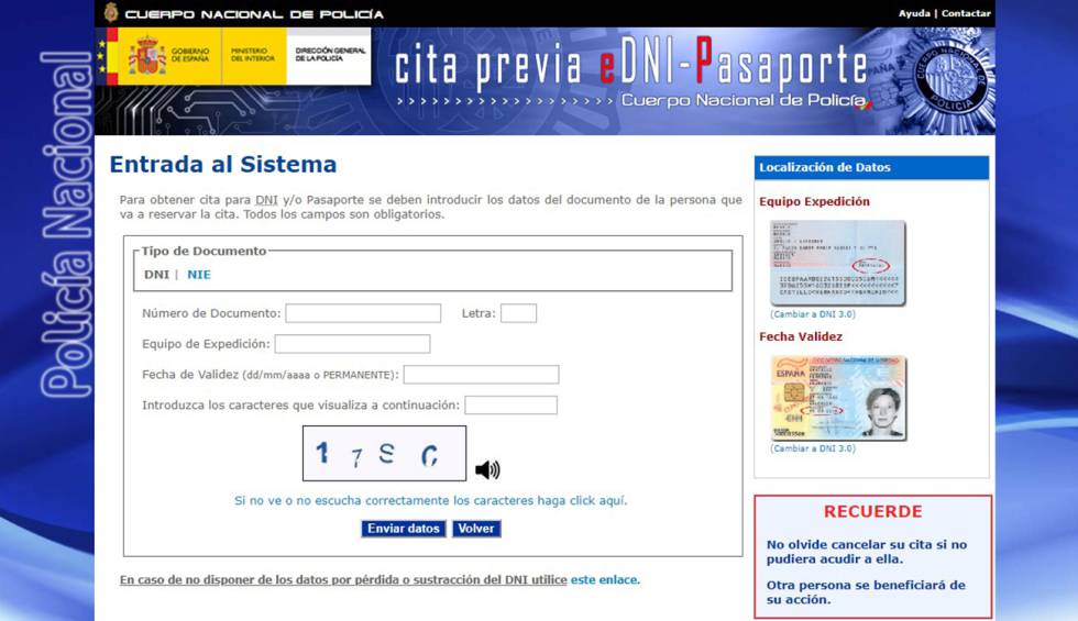 Los pasos para pedir cita para renovar el DNI electrónico 1 Los pasos para pedir cita para renovar el DNI electrónico