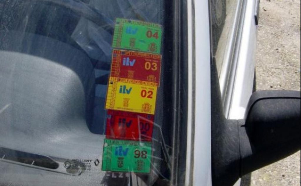 Multa por no tener la pegatina de la ITV