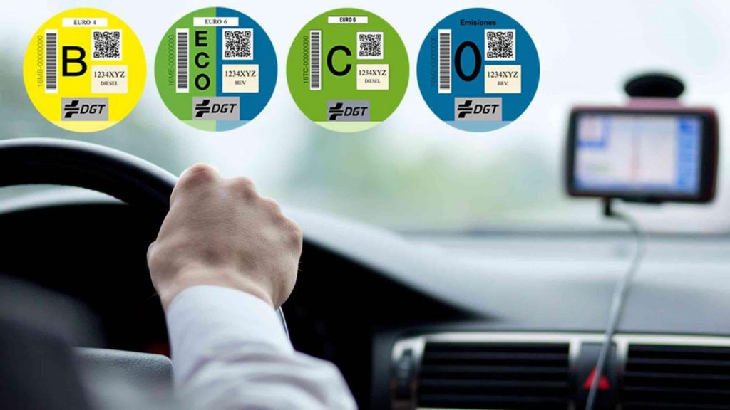 Número de Pegatinas de la ITV que se pueden colocar en un coche